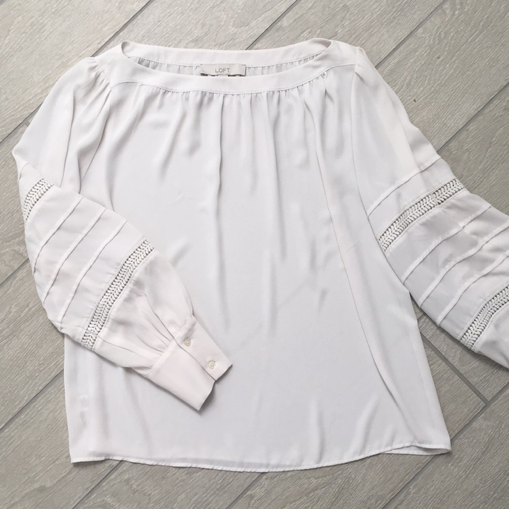 LOFT blouse size Large